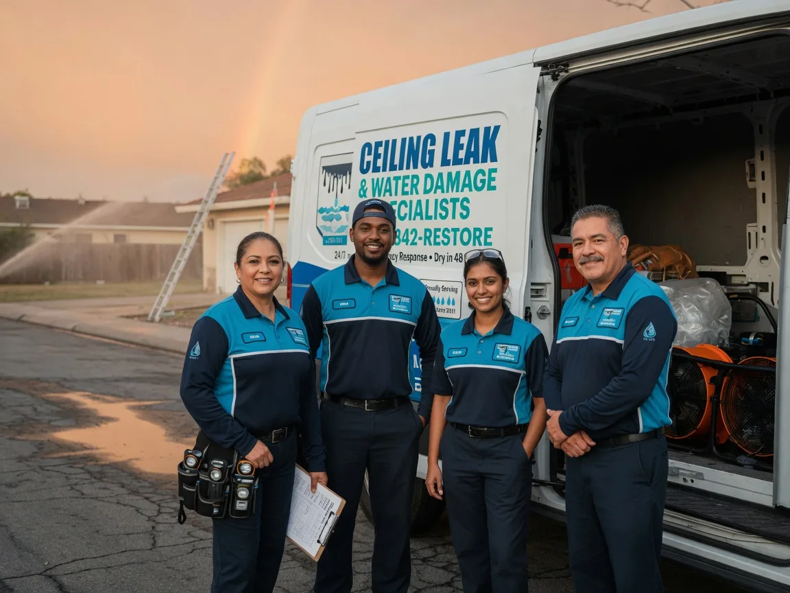 Ceiling Leak Cleanup company in Rebecca, GA